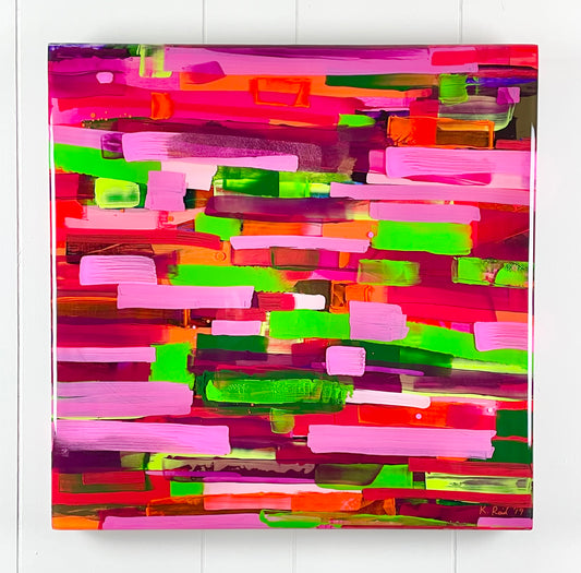 Prism 3 / Acrylic between layered Epoxy Resin on Wood Panel 

20”x20”